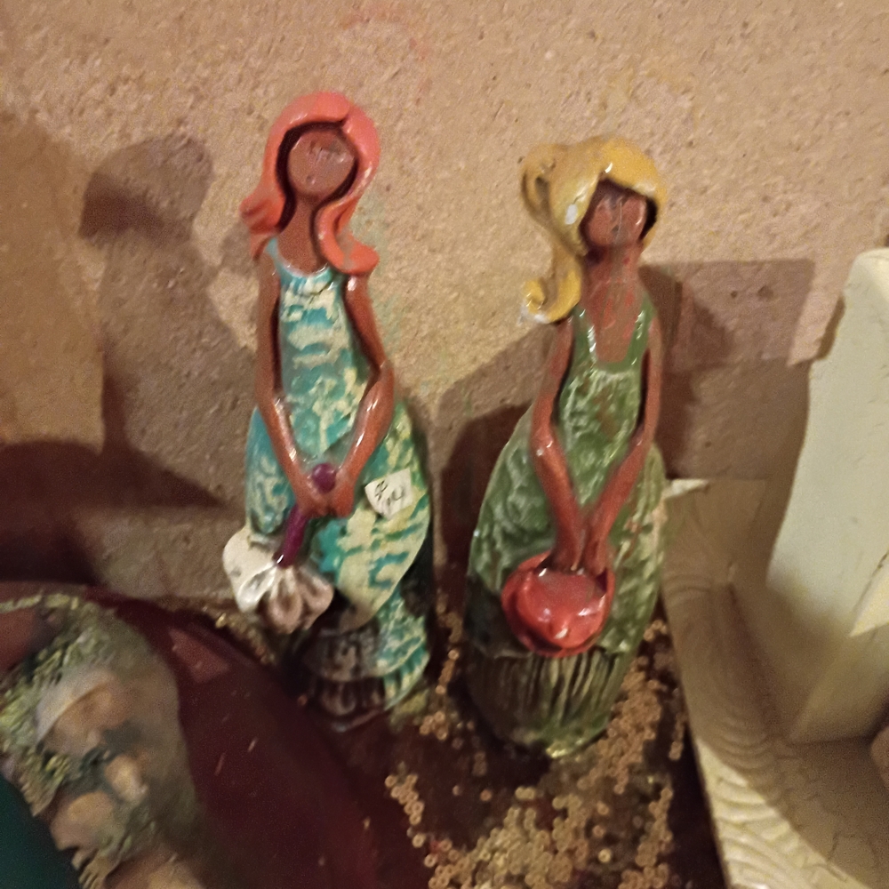 Colorful Ceramic Figurines
